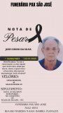 Nota de pesar: José Cirsso da Silva