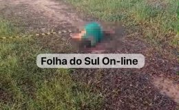 Corpo feminino com perfuração de bala é encontrado jogado no meio da rua na...