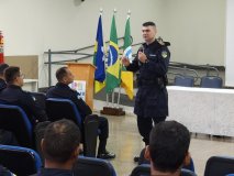 Comandante Geral da Polícia Militar visita 10º Batalhão em Rolim de Moura
