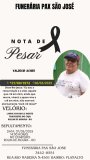 Nota de Falecimento - Valdecir Acher