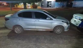 Trio é preso pela PTRAN acusado de tentativa de furto a agência bancária em...