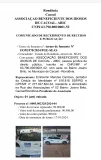 COMUNICADO DE RECEBIMENTO DE RECURSO E PUBLICAÇÃO  