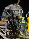 Acidente envolvendo 6 carretas deixa um morto na BR-364 em MT