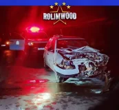 Veículo colide com bezerro na RO-010, em Rolim de Moura