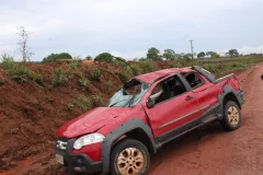 Homem morre em grave acidente na zona rural de Parecis