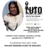Nota de pesar: Suely Rodrigues 