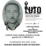 Nota de pesar: Júlio Raimundo da Rocha