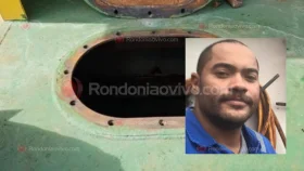 Trabalhador morre em porão de balsa no rio Madeira