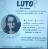 Nota de pesar: Maria Rosa Ziilske