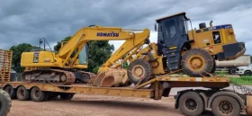 Forças de segurança recuperam máquinas de terraplanagem desviadas de Goiás...