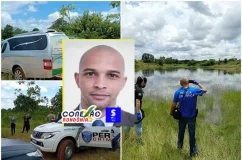 Corpo encontrado em represa seria de homem de 32 anos, identificado como Rafael...