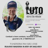 Nota de Pesar: Idelci dos Reis (Guarda)