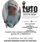 NOTA DE PESAR: pelo falecimento de Pedro Vinícius da Silva