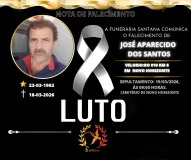 Nota de Pesar: José Aparecido dos Santos