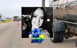 Servidora de escola morre após ser atropelada por caminhão leiteiro na BR-364