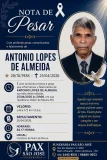 Nota de pesar: Antonio Lopes de Almeida