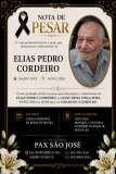 Nota de Pesar: Elias Pedro Cordeiro 