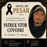 NOTA DE PESAR PATRICK VITOR COVOSKI