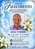 Nota de pesar: João Turibio 