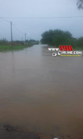 Foto 2 da matéria: Alta Floresta amanhece alagada