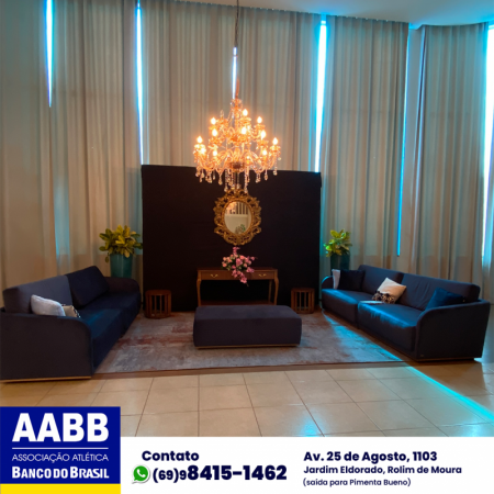 Foto 13 da matéria: DECORAÇÃO DE CASAMENTO NA AABB