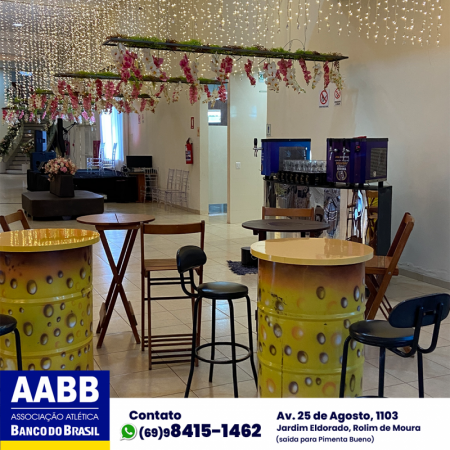 Foto 14 da matéria: DECORAÇÃO DE CASAMENTO NA AABB