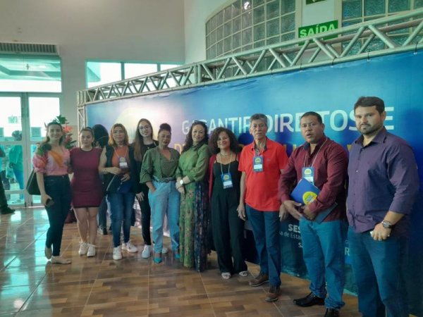 Foto 1 da matéria: Conselho Municipal de Saúde e SEMUSA de Rolim de Moura participam da 10ª Conferência Estadual de Saúde 