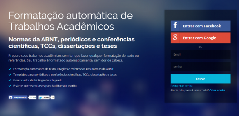 Alunos criam software que formata textos conforme normas da ABNT