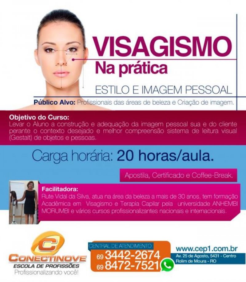 Últimas vagas para o curso de visagismo