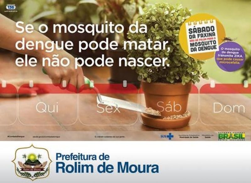 Dia “D da Faxina” acontece neste sábado em Rolim de Moura
