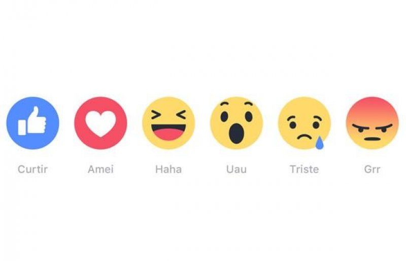 Facebook libera cinco novos botões alternativos ao 'curtir'