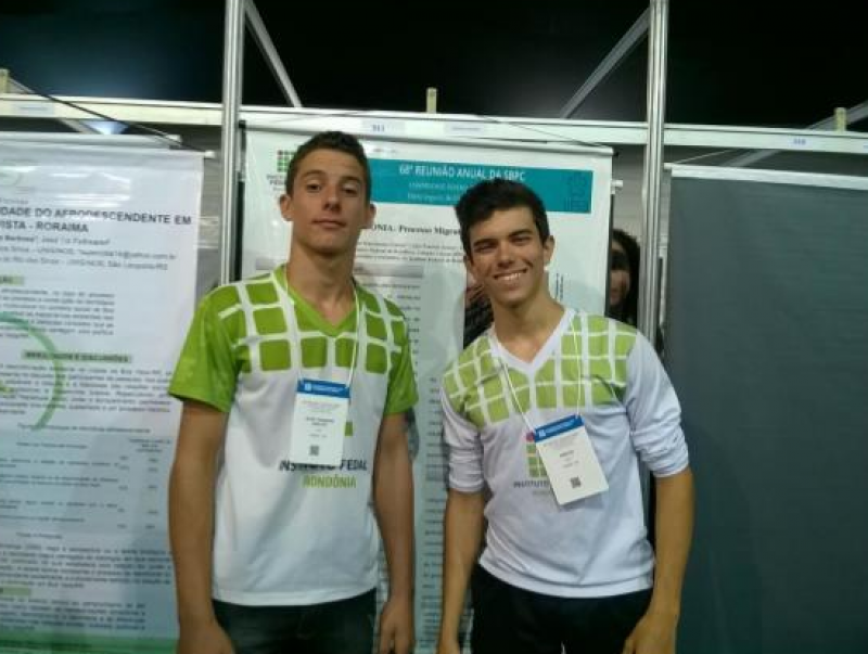 Alunos do Ifro campus Cacoal participam da 68ª SBPC em Porto Seguro