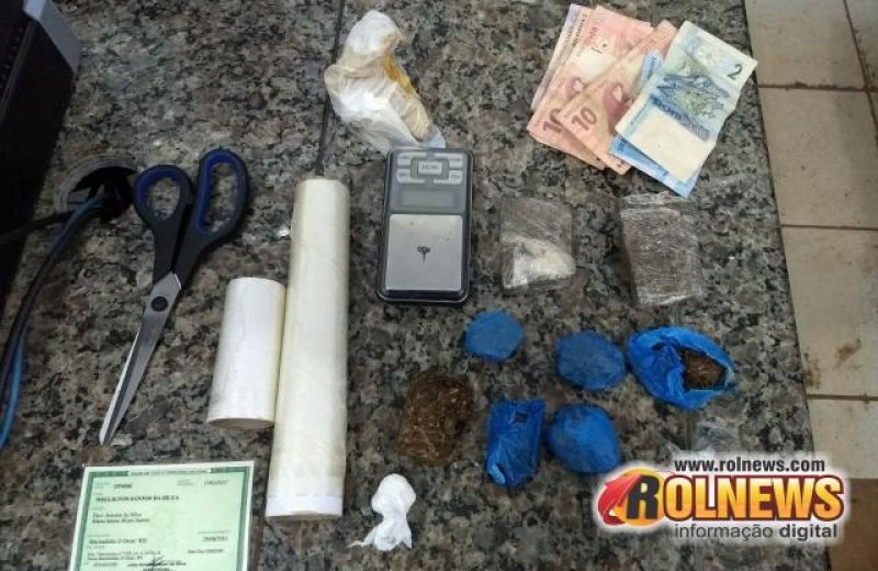 Após denuncia anônima PM de Cacoal fecha boca de fumo