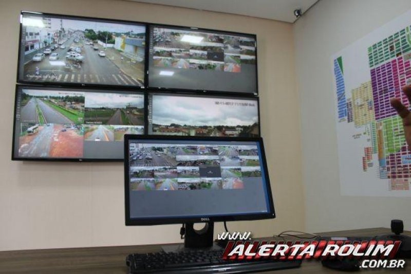 Videomonitoramento é inaugurado em Rolim de Moura