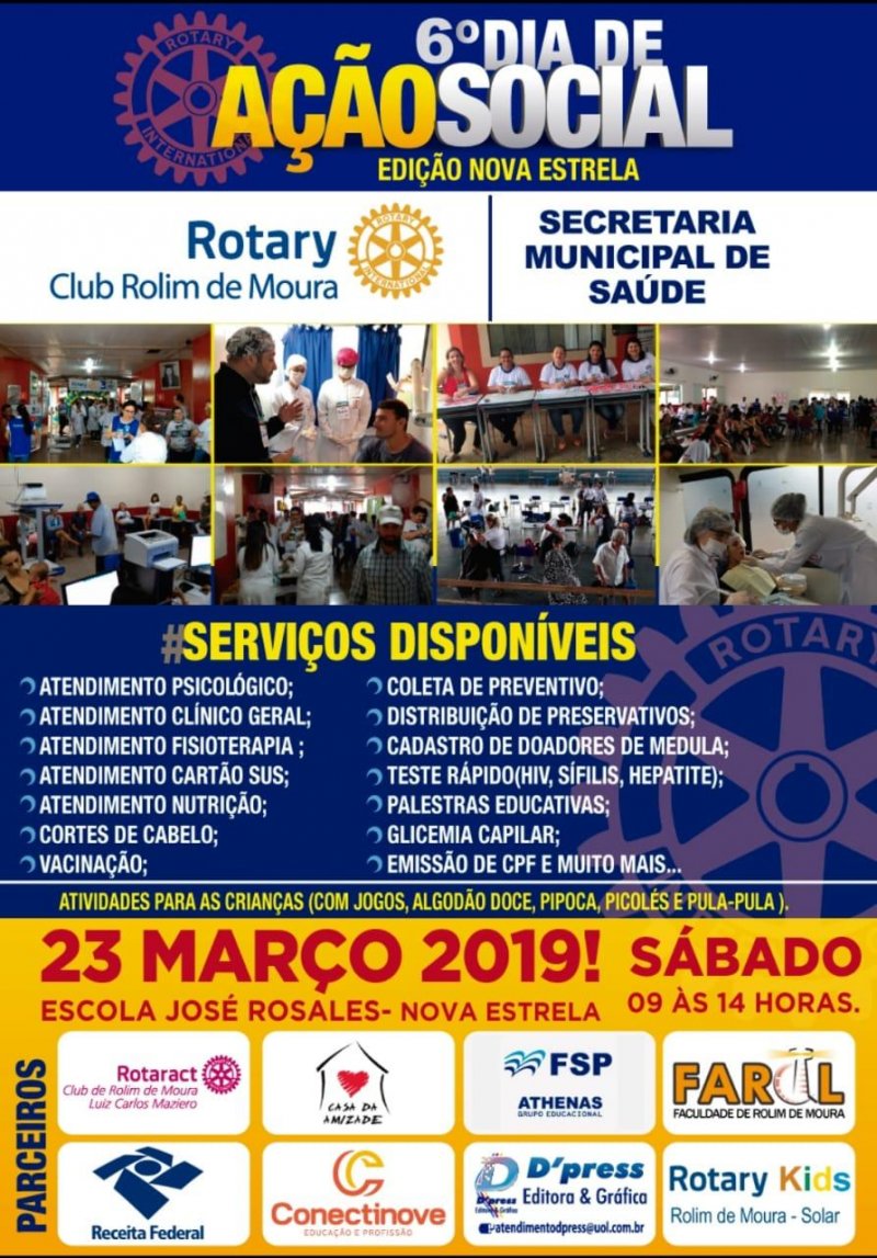 Evento é realizado pelo Rotary Clube em parceira com poder público e iniciativa privada.