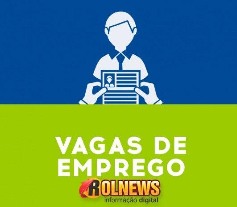 Vaga de emprego para Alta Floresta 