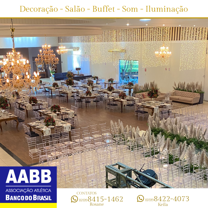 FAÇA SEU EVENTO NA AABB