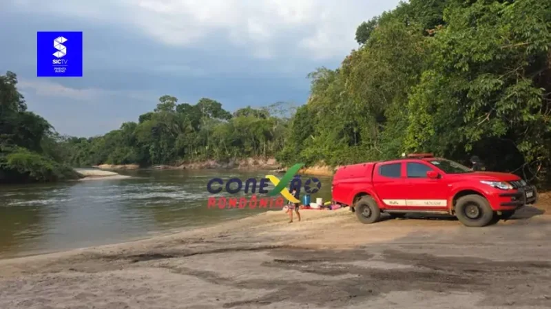 Bombeiros retomam buscas por empresário de Cacoal que desapareceu ao tentar salvar crianças no rio Melgaço, em Pimenta Bueno