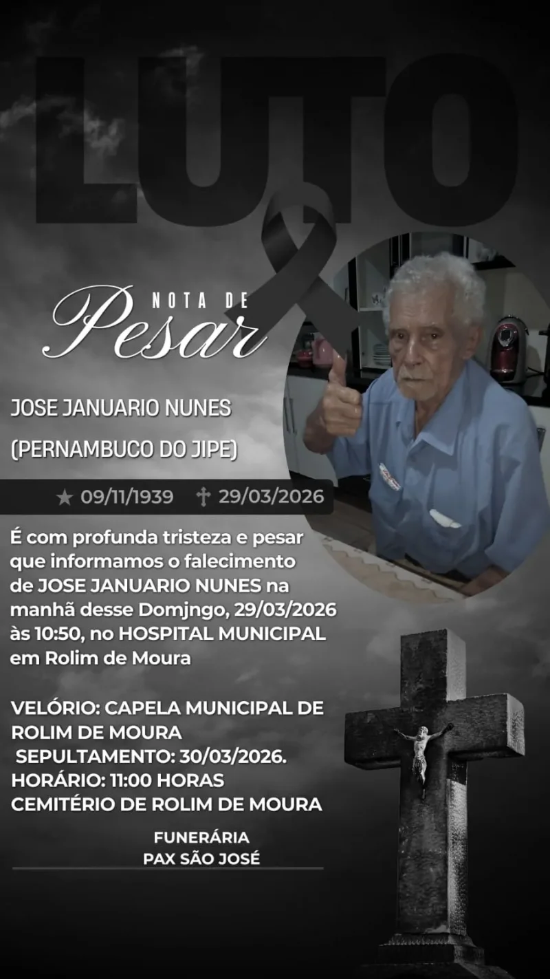 Nota de pesar: Pernambuco do Jipe 