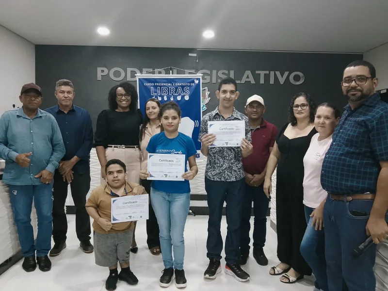 ACIPA realiza entrega de certificados do Curso Básico de Libras em Alto Alegre dos Parecis