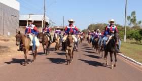 Veja fotos da Cavalgada da 35ª Expoagro de Rolim de Moura