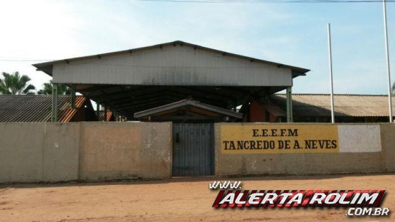 Rolim: Menor capturado em flagrante furtando e praticando vandalismo em escola