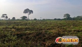 Grilagem?:Terreno doado ao CER estava com placa de vende-se, em Rolim de Moura