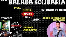 Amigos de músico internado organizam “Balada Solidária” em Rolim de Moura