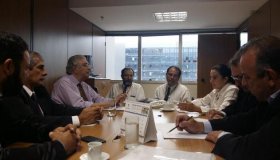 Marinha Raupp luta em Brasília pelo saneamento básico de Rolim de Moura