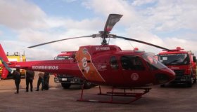 Corpo de Bombeiros de Rondônia recebe um helicóptero para resgate e 14...