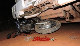 Jovem motociclista morre após colidir com caminhão na zona rural, em Alta...