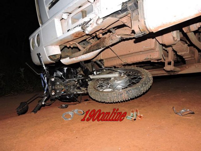 Jovem motociclista morre após colidir com caminhão na zona rural, em Alta Floresta