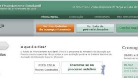 MEC divulga resultado do FIES
