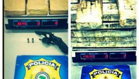 Vilhena:PRF apreende mais de 18 quilos de maconha em ônibus interestadual